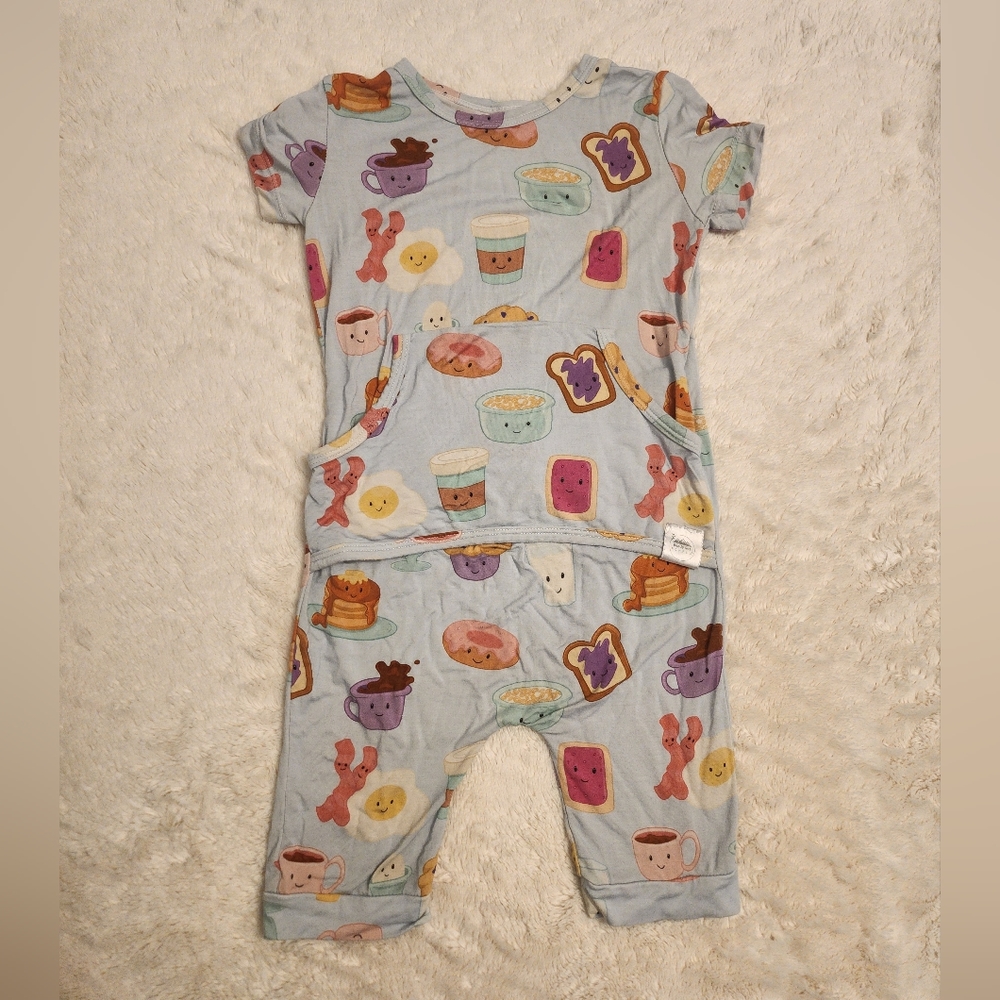 Ready Set Romper - Breakfast Club Shortie